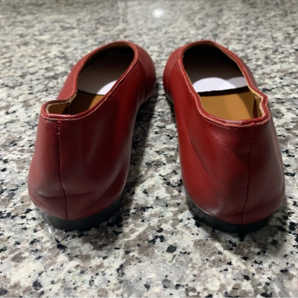 Madewell Shoes 10.5 Mylie Ballet Flat Red - Picture 9 of 13